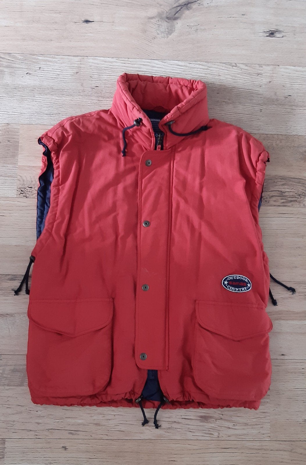 Samas Outdoor Country Bodywarmer Rood Maat M, Kleding | Dames, Samas, Ophalen of Verzenden, Maat 38/40 (M), Rood