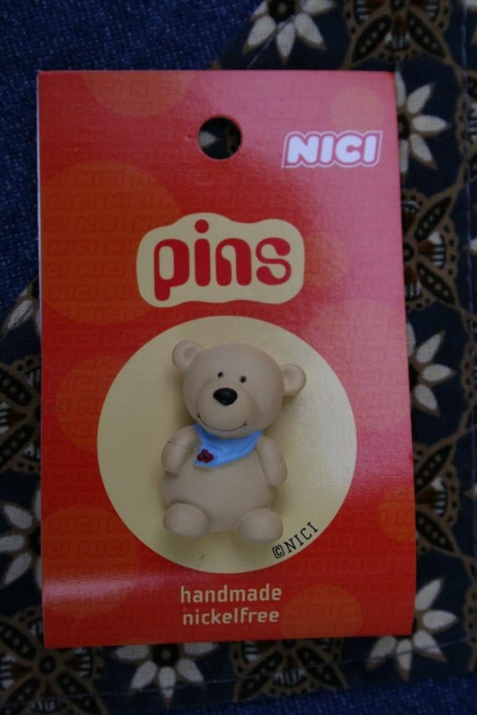 Nici - Dieren pin - Nieuw in originele verpakking, Ophalen of Verzenden, Nieuw, Overige onderwerpen, Speldje of Pin