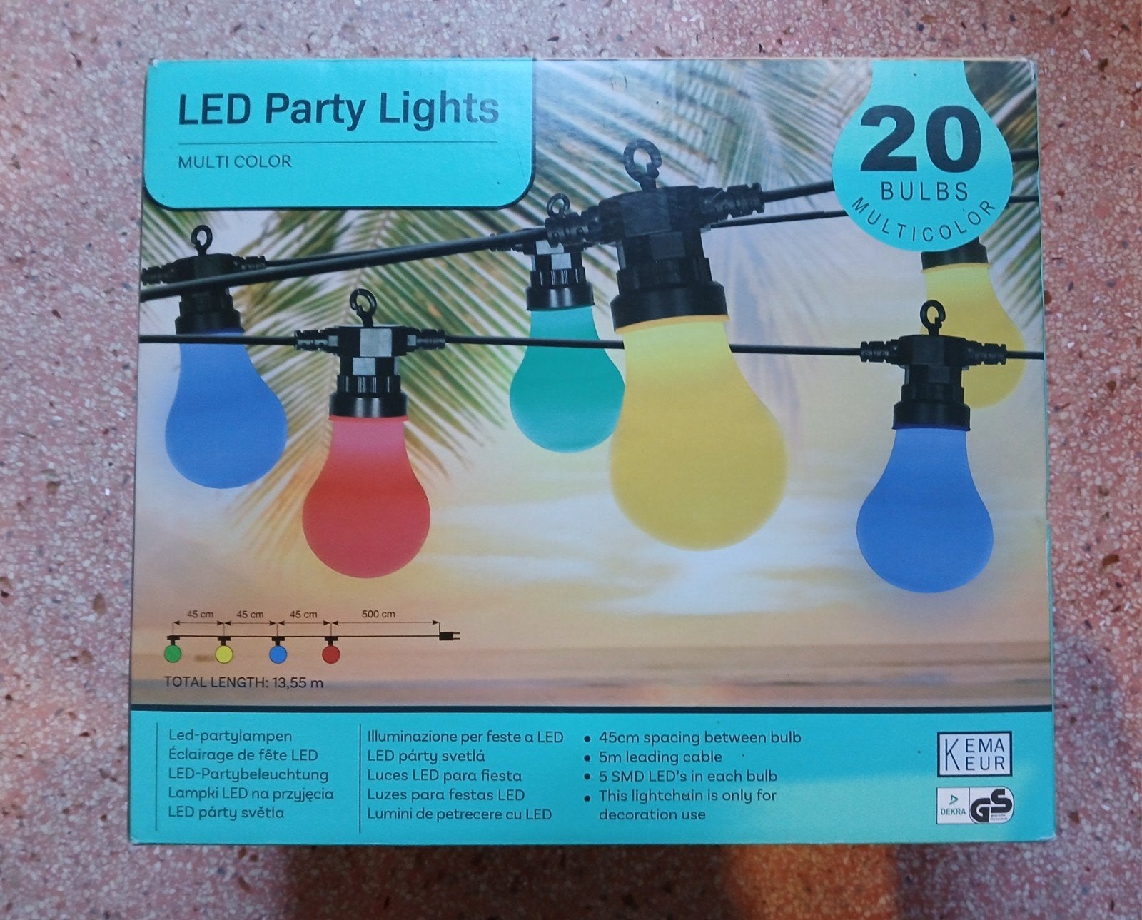 020/LED PARTY BUITENVERLICHTING/FEEST VERLICHTING/PRIKLINT, Tuin en Terras, Buitenverlichting, Ophalen, Kunststof, Minder dan 50 watt