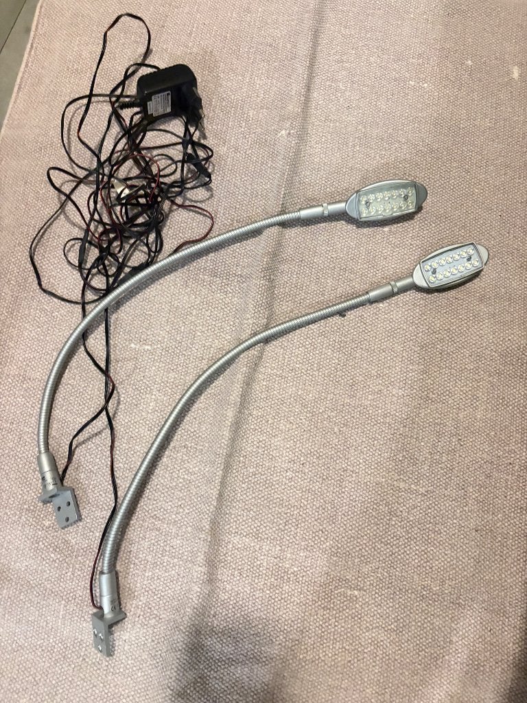 Leeslampjes, Ophalen, Nieuw, Bedlamp, Grijs