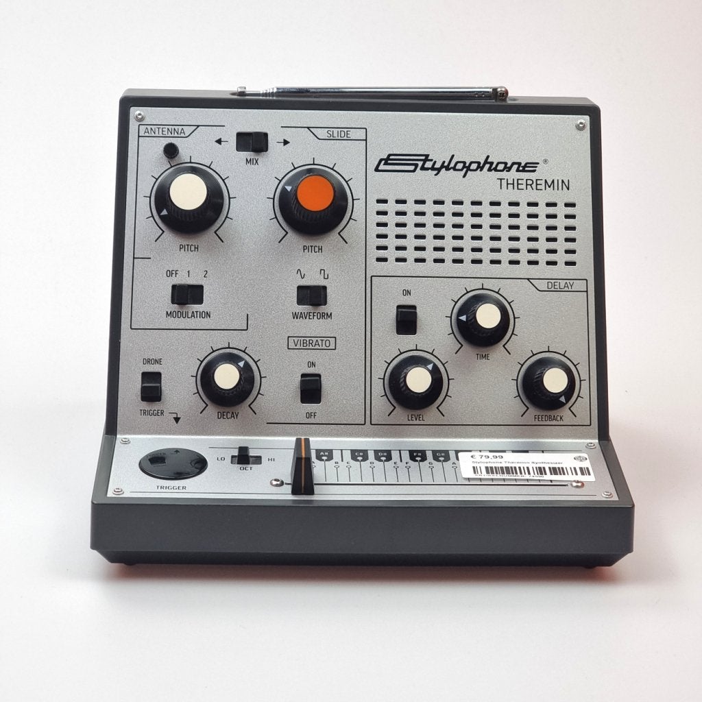 Stylophone Theremin Synthesizer, Muziek en Instrumenten, Synthesizers, Flex Ltd., Zo goed als nieuw, https://flex.com/contact-us