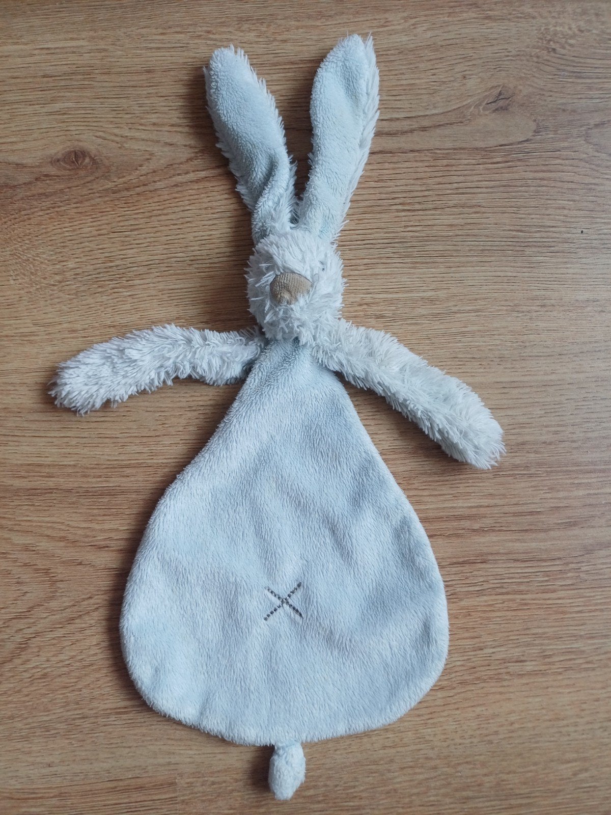 Konijn knuffeldoekje, Overige merken, Blauw, Konijn, Ophalen of Verzenden