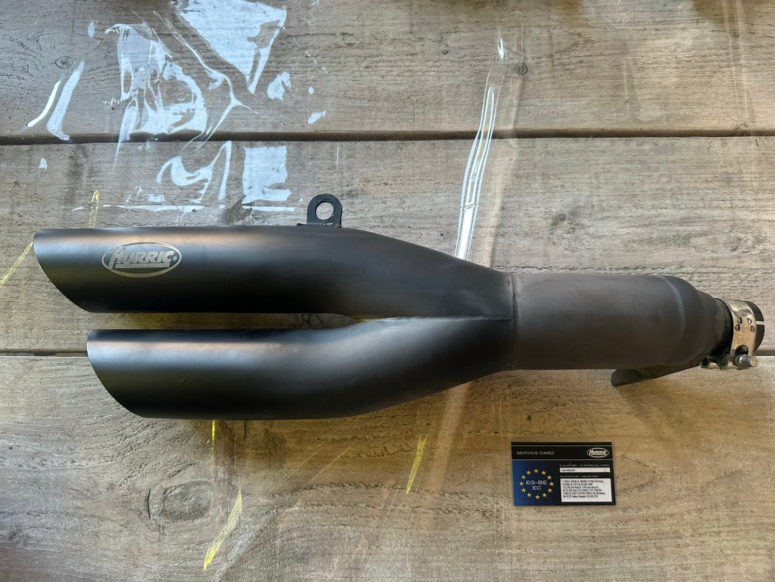 Hurric pro2 einddemper, Motoren, Ophalen of Verzenden, Zo goed als nieuw