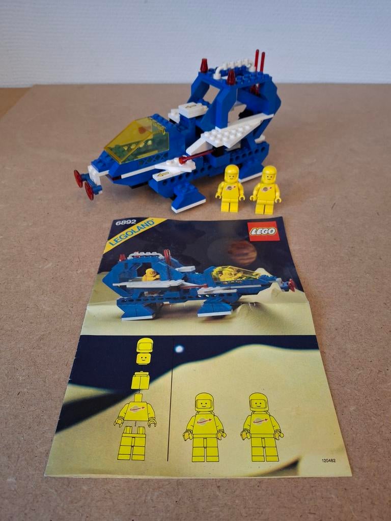 Lego 6892 Modular Space Transport. Jaren 80 Classic Space, Compleet, Lego, Info@lego.com, 33 Bath Road, Slough, UK