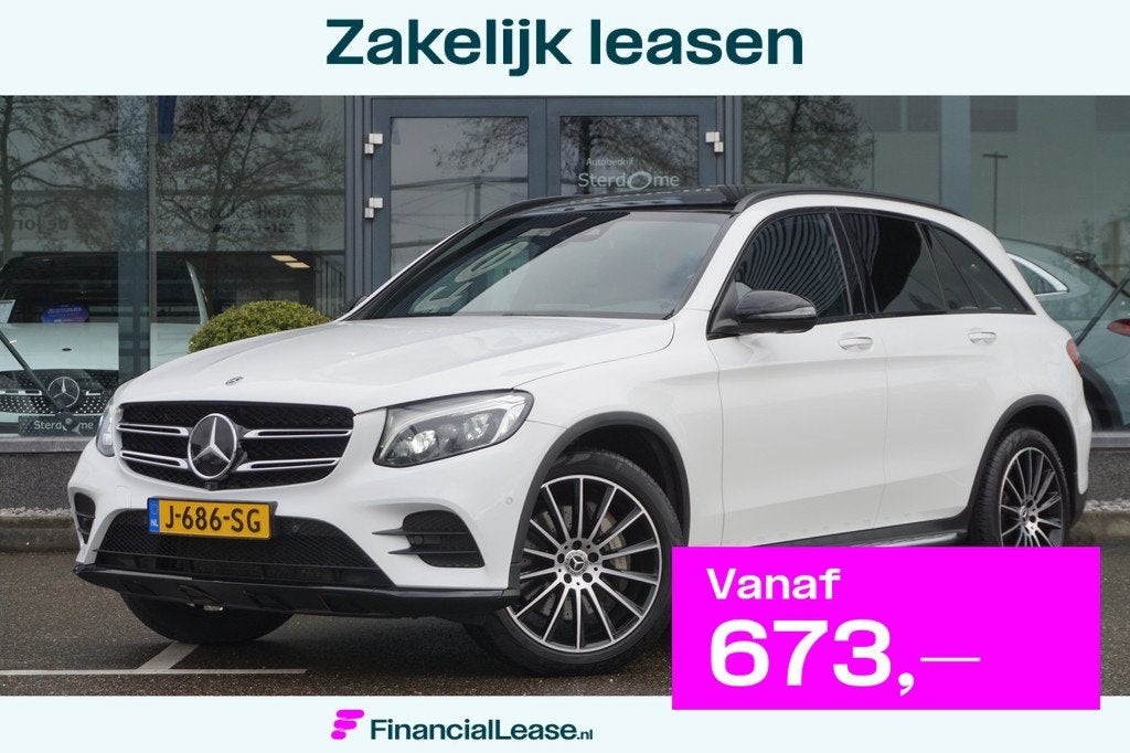 Mercedes-Benz GLC 300 4MATIC l AMG line l 245 PK l Panoramad, Automaat, 12 maanden, Gebruikt, 4 cilinders