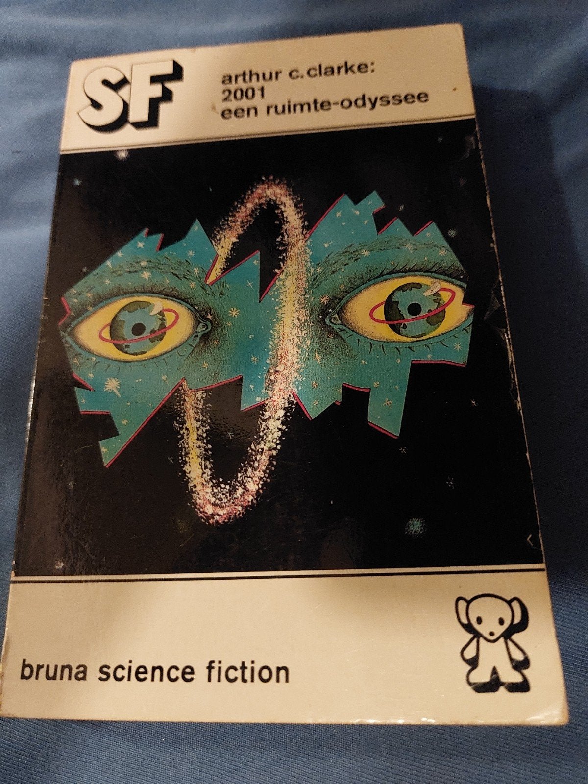 2001: Een Ruimte-Odyssee - Arthur C. Clarke (Bruna SF), Boeken, Ophalen of Verzenden, Gelezen