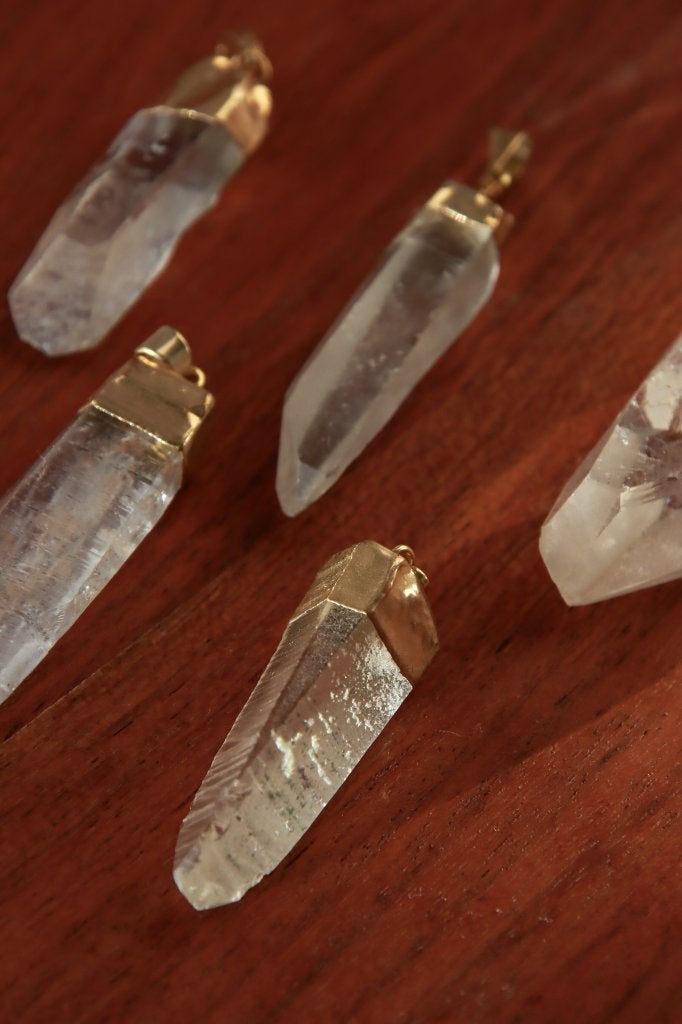 Lemurisch kwarts kristal hanger | 5-10 gr - edelstenen, Ophalen of Verzenden, Nieuw