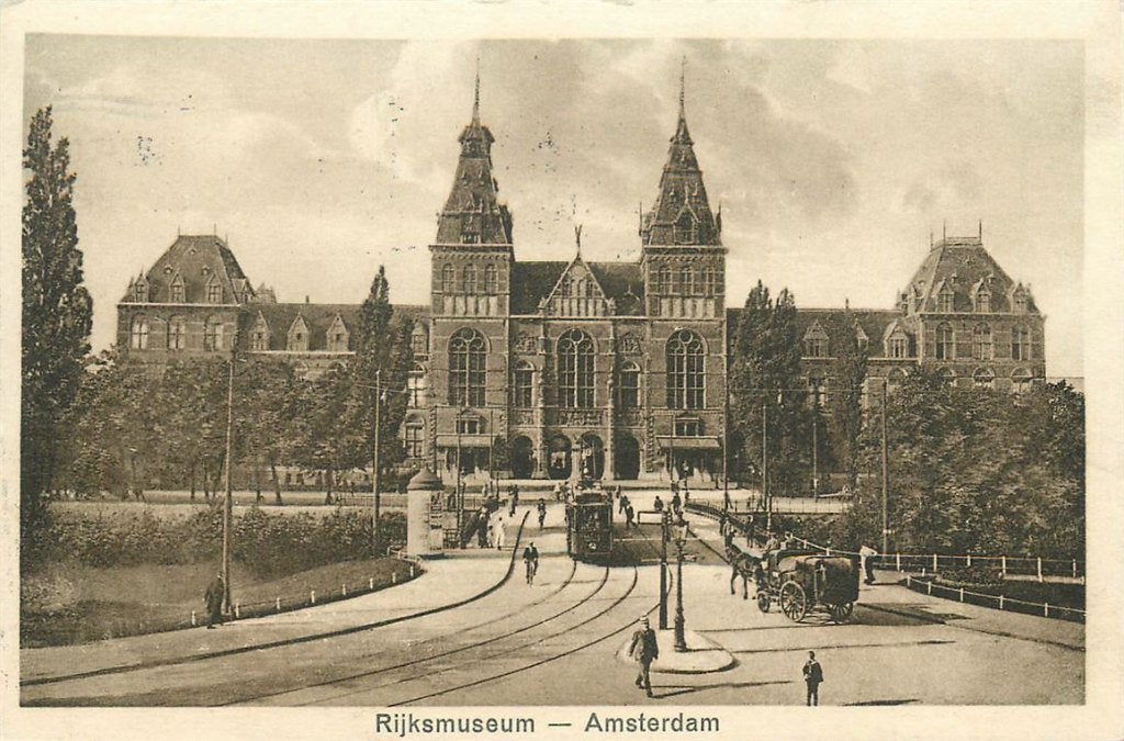 701-323-043 Amsterdam Rijksmuseum, Ophalen of Verzenden, Voor 1920, Noord-Holland