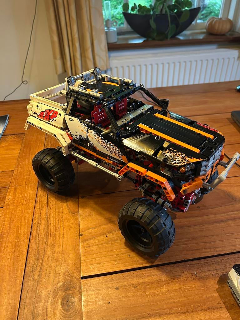 Lego 9398 crawler compleet, Ophalen of Verzenden, Zo goed als nieuw, Overige schalen, Auto offroad
