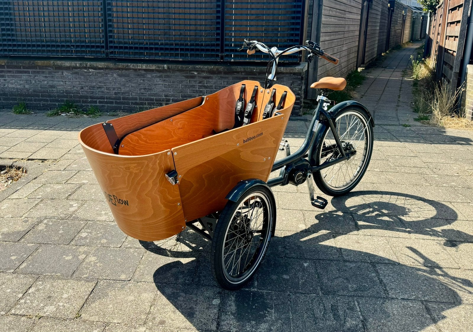 Babboe Flow Mountain (LUXE) –zo goed als nieuw– slechts 59km, Ophalen, Nieuw, 1 kind