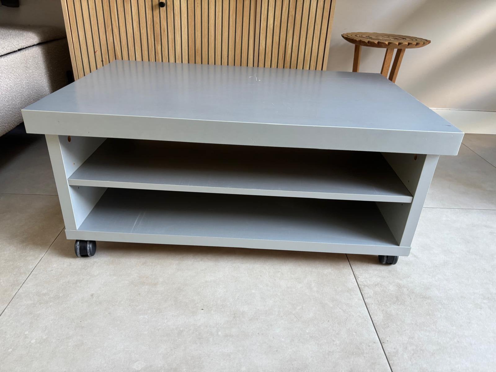 Ikea salontafel op wielen, Ophalen, Gebruikt, 50 tot 100 cm, Minder dan 100 cm