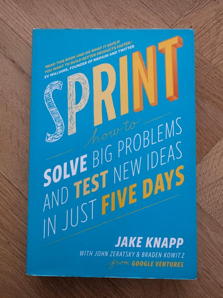Sprint – Jake Knapp | Design Sprint methode, Ophalen of Verzenden, Zo goed als nieuw, Amerika