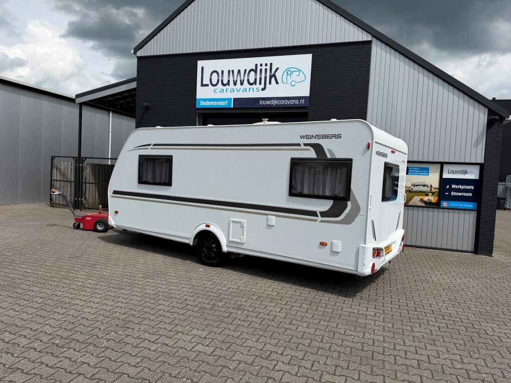 WEINSBERG CaraOne 500 XD ’20 (Queensbed, Full option), Overige merken, Rondzit, Vast bed, 7 tot 8 meter