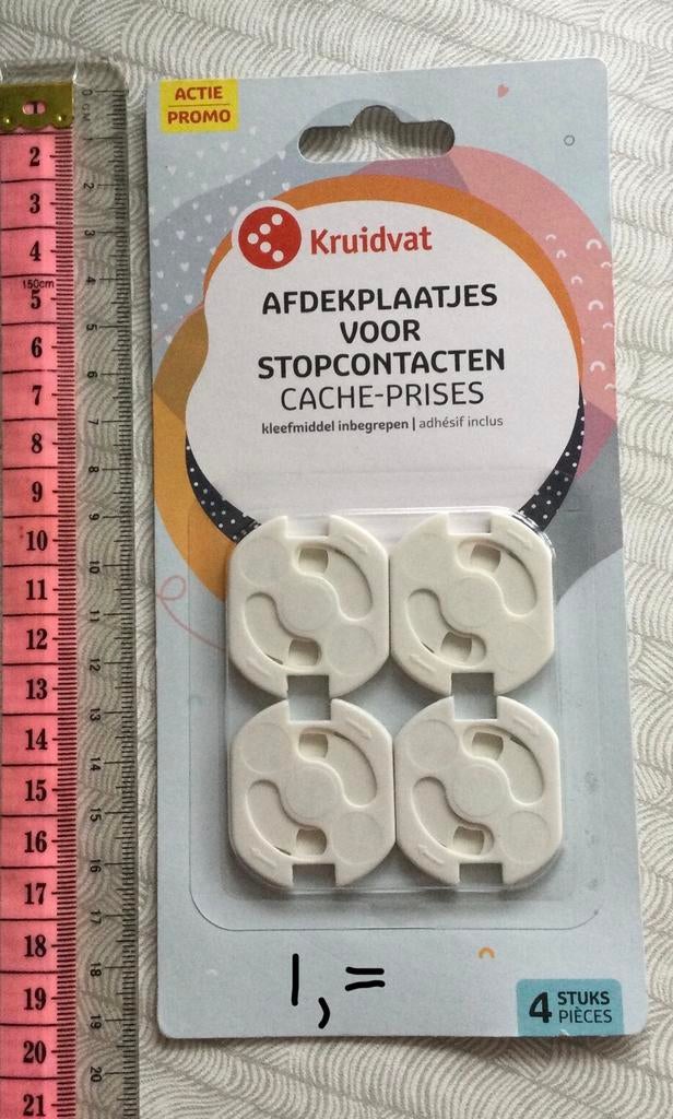 4 stopcontact beveiligen voor kinderen nw, Ophalen of Verzenden, Nieuw