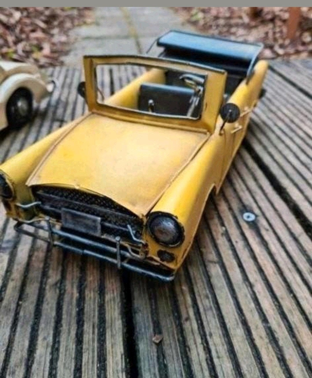 metalen oldtimer auto - Peugeot 404, Ophalen of Verzenden, Gebruikt