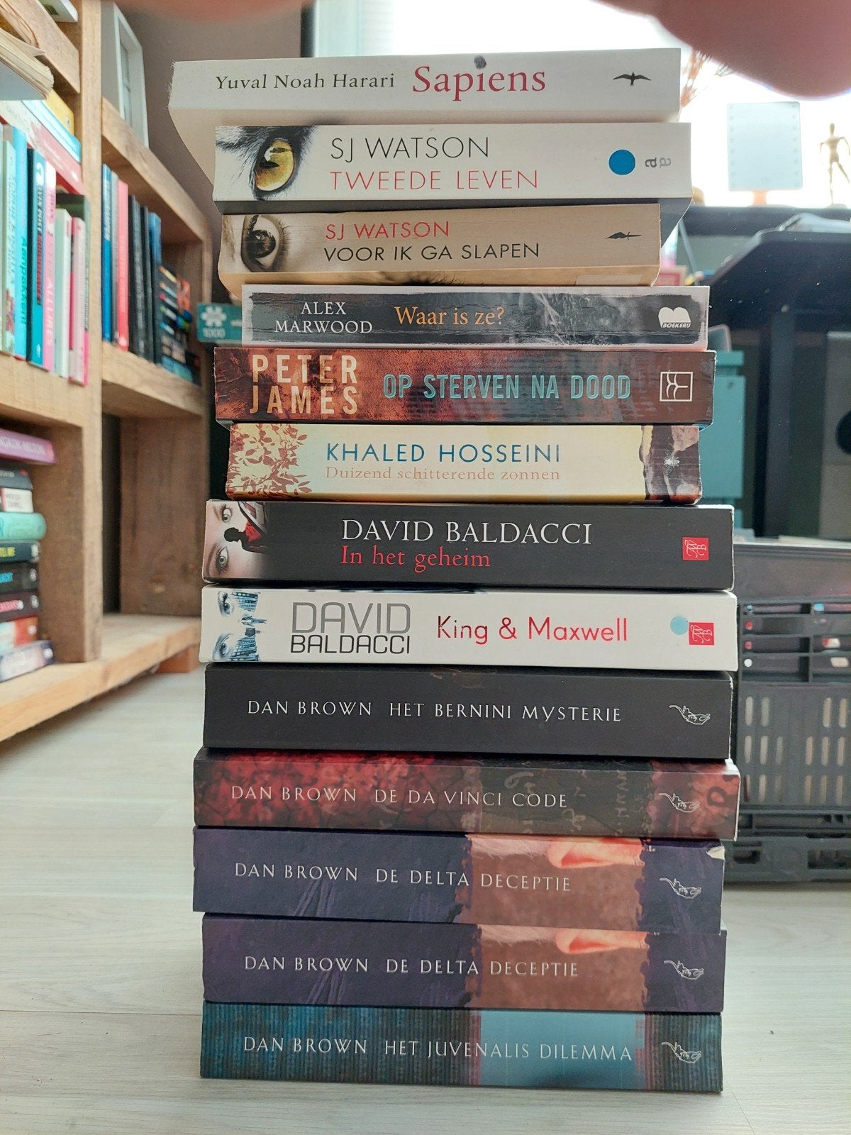 Diverse boeken van topauteurs - Thrillers, romans & meer, Ophalen, Gelezen