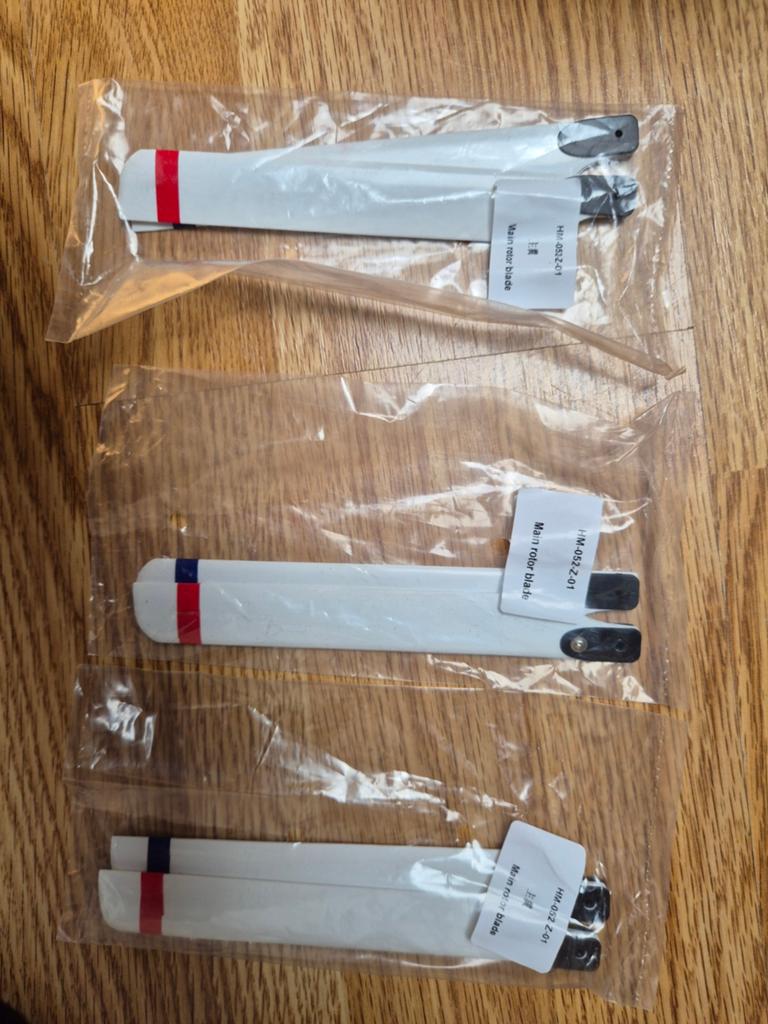 Walkera HM-052-Z-01 hooftrorbladen voor rc helicopter nieuw!, Hobby en Vrije tijd, Ophalen of Verzenden, Nieuw, Helikopter