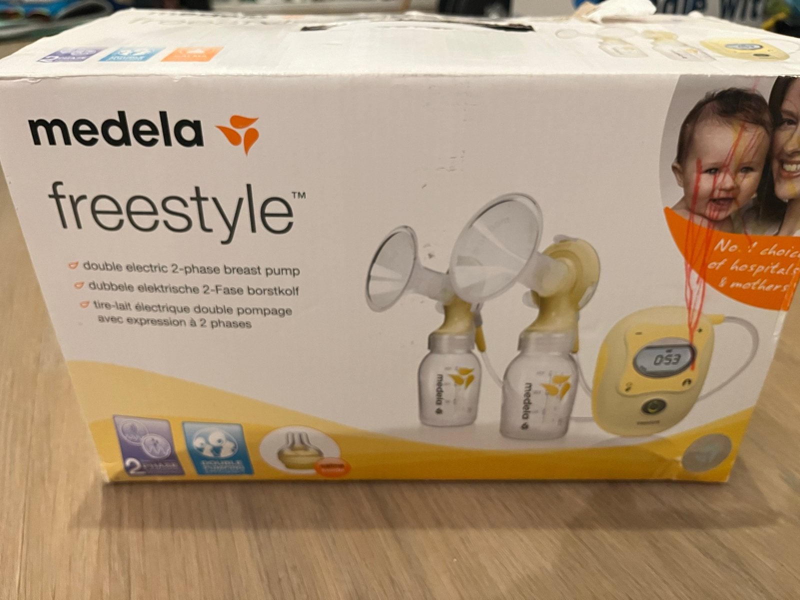 Medela Freestyle Dubbele Elektrische Borstkolf, Ophalen, Gebruikt, Medela, Borstkolf