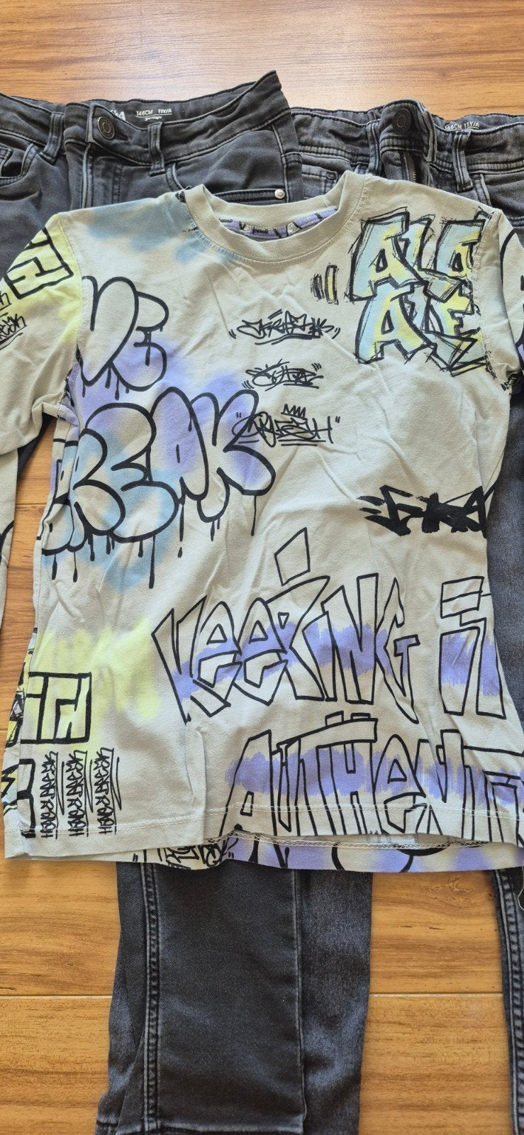 Jongens Kledingset maat 146/152, Ophalen of Verzenden, Zo goed als nieuw, Jongen, Broek