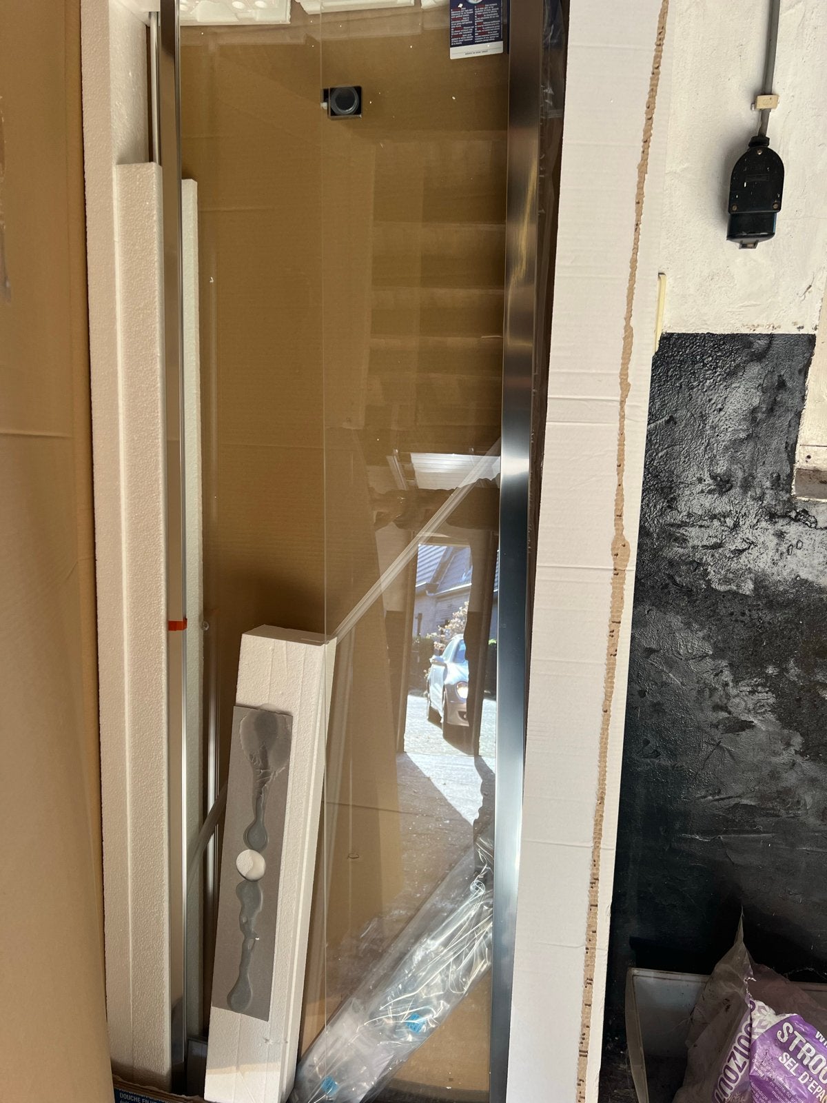 Sealskin Duka Douchewand - Nieuw in doos, Doe-het-zelf en Verbouw, Ophalen of Verzenden, Nieuw, Glas, Douche