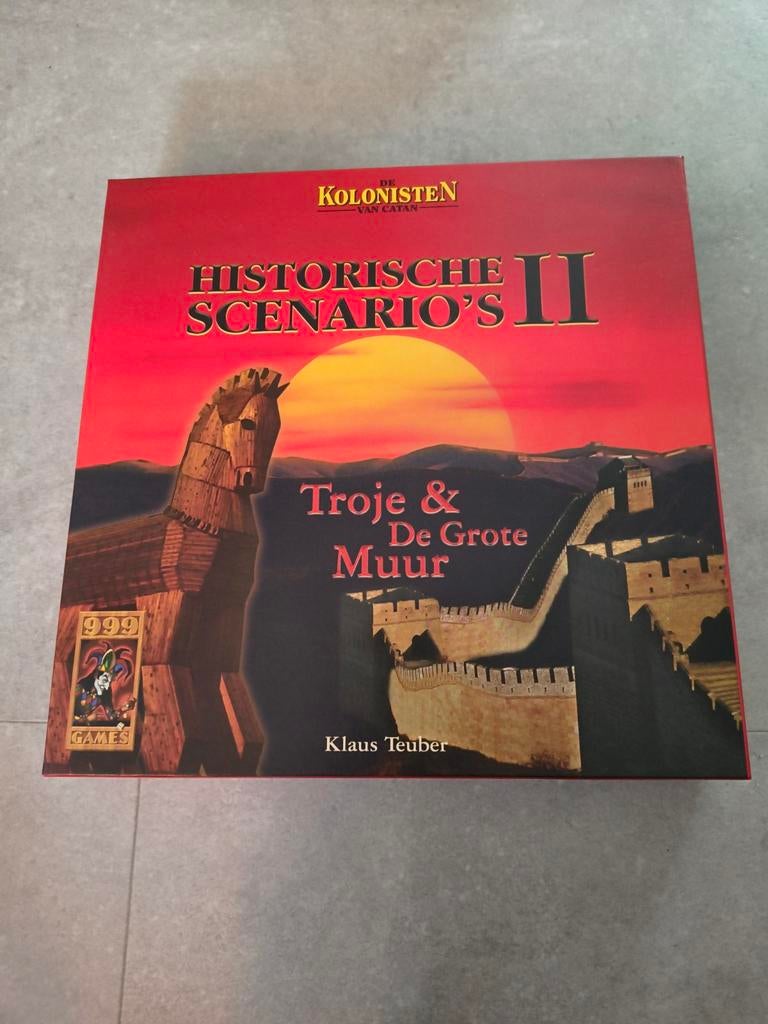 Kolonisten van Catan: Historische Scenario's II, Vijf spelers of meer, Ophalen of Verzenden, Zo goed als nieuw, 999 Games