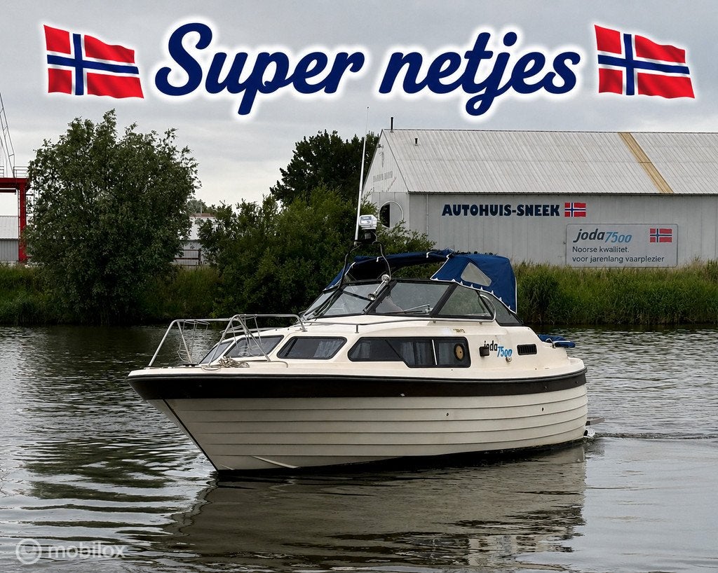 Joda 7500 Unieke originele staat Rondzit Penta 4 cilinder, Watersport en Boten, Joda, Gebruikt, Info@autohuis-sneek.nl, Wattstraat9 Sneek
