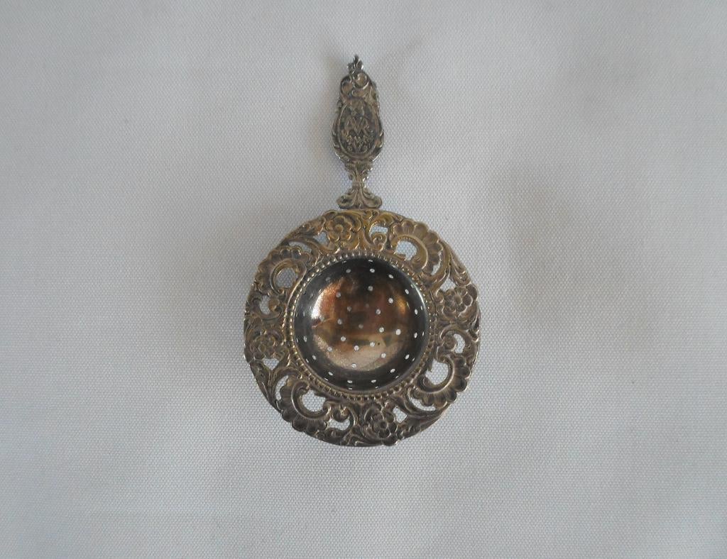 AVRO Theezeefje Verzilverd, Antiek en Kunst, Ophalen of Verzenden
