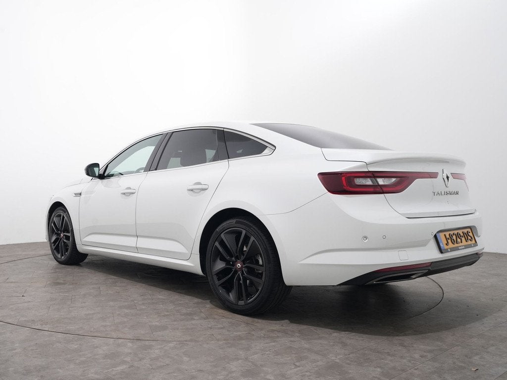 Renault Talisman TCE 160PK S-EDITION EDC | Leer | 4CONTROL |, 4 cilinders, 160 pk, Wit, 1376 kg
