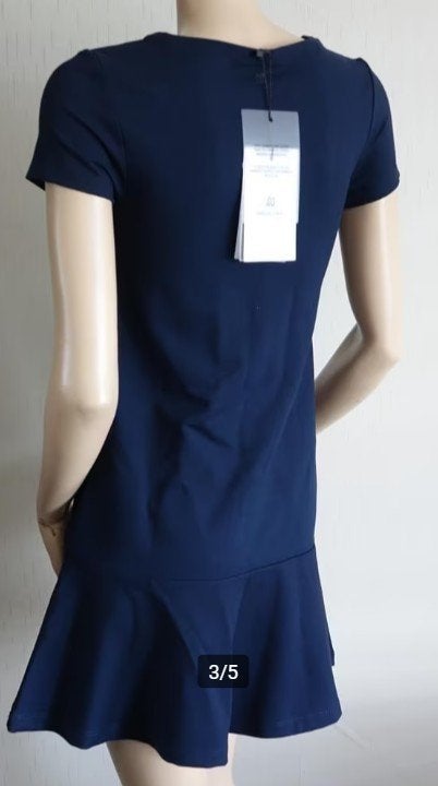 nieuwe donkerblauwe NIKKIE jurk, Kinderen en Baby's, Kinderkleding | Maat 176, Nikkie, Nieuw, Jurk of Rok, Verzenden