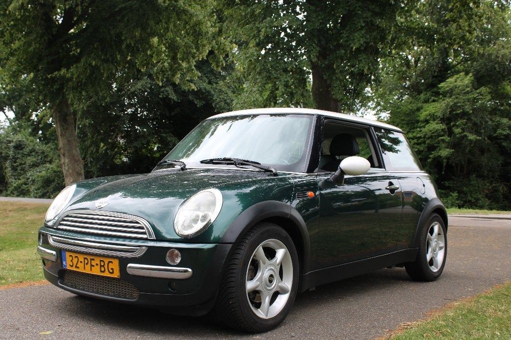 Mini 1.6 16V Cooper 2004 Groen, Auto's, Voorwielaandrijving, Euro 5, 15 km/l, 4 cilinders