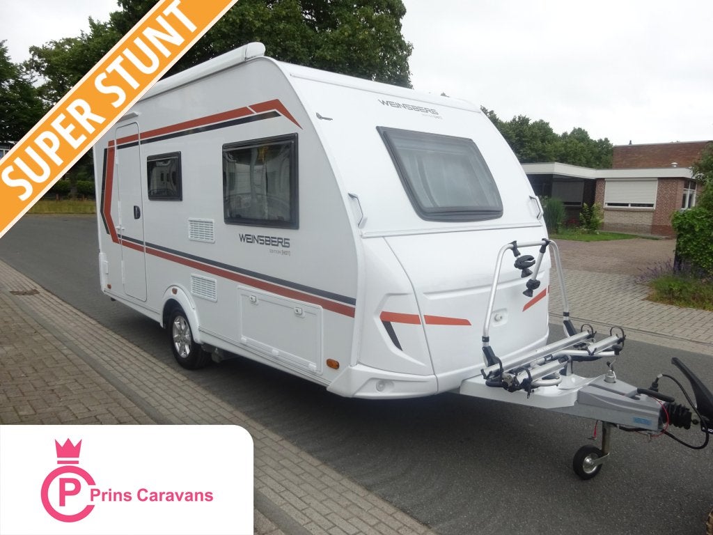 Weinsberg Care-One 420 #FABRIEKSNIEUW#, Caravans en Kamperen, Caravans, Overige merken, Bedrijf, Treinzit, 750 - 1000 kg