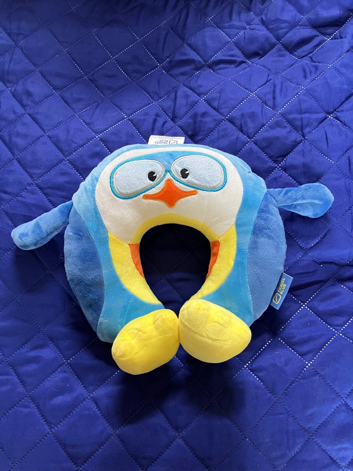 Travel Blue Pinguïn Neksteun Kussen voor Kinderen, Ophalen of Verzenden, Zo goed als nieuw