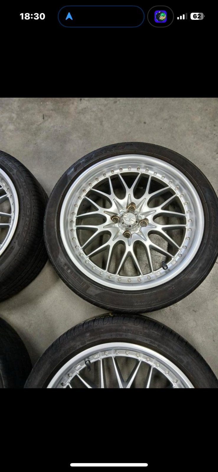 League USA BBS look 17 inch nette staat, Ophalen, Gebruikt, BMW