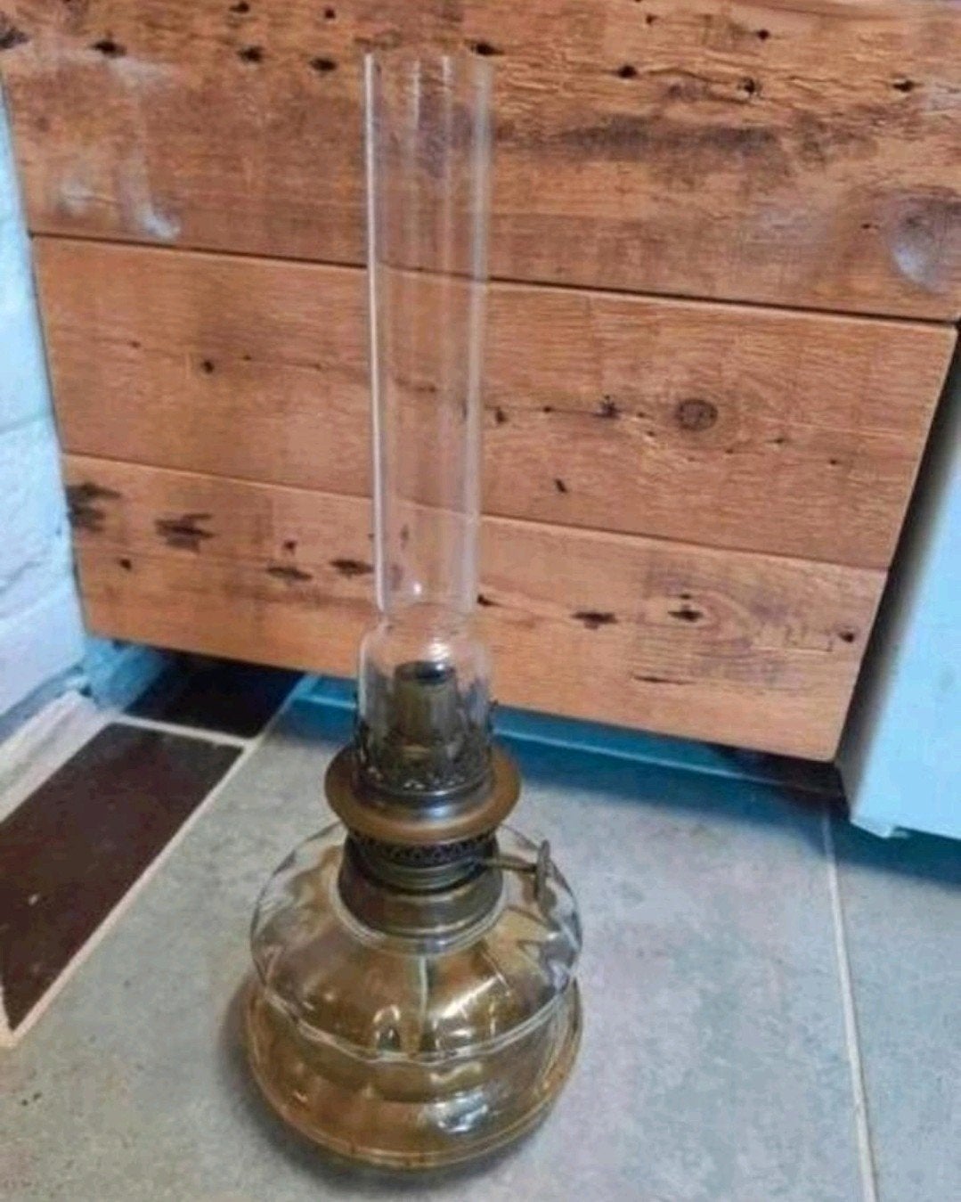 oud antiek olielampje victoriaans voor 1900 ?, Ophalen of Verzenden