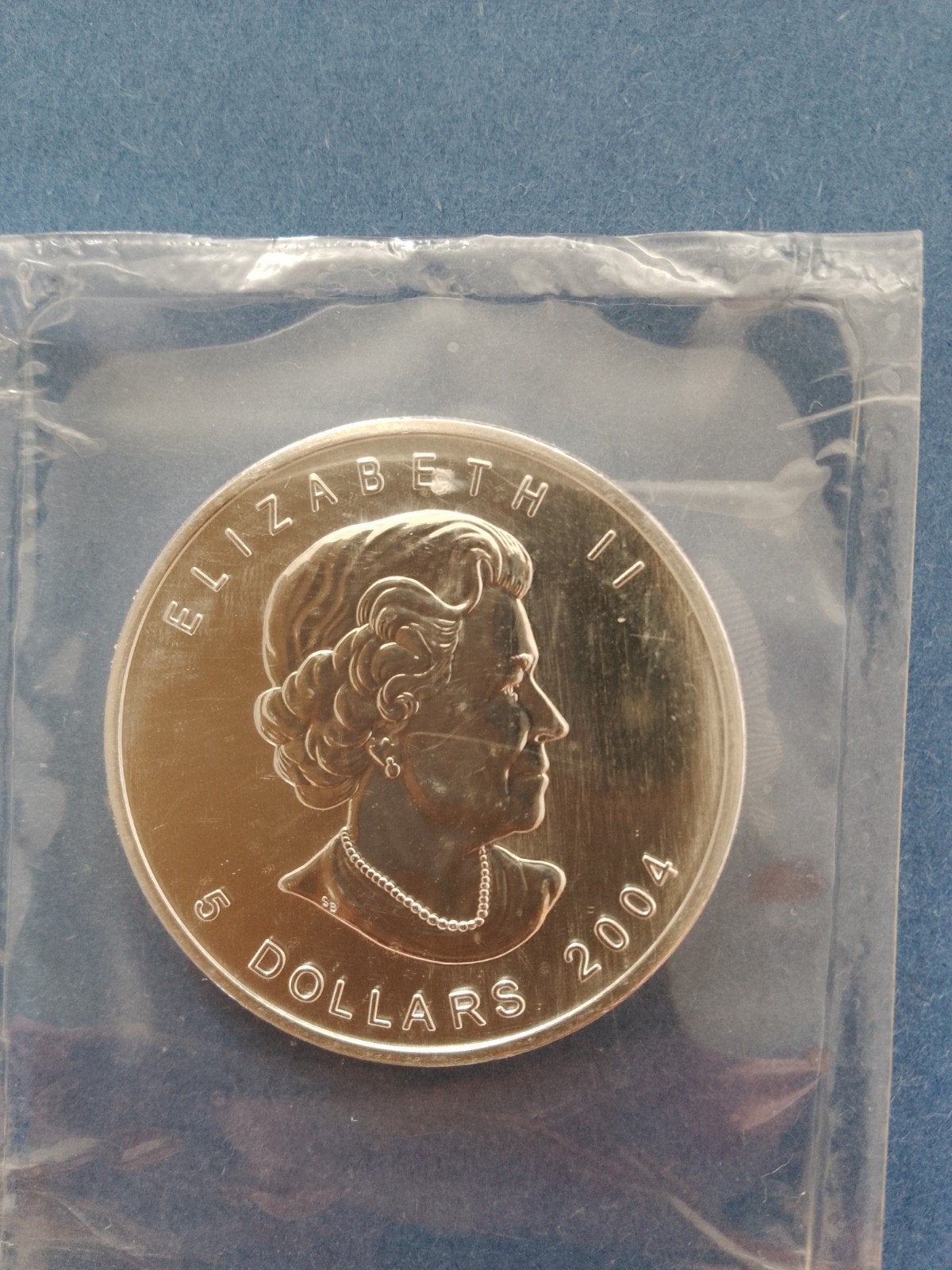 Maple Leaf 2004 1 oz zilver, Ophalen of Verzenden