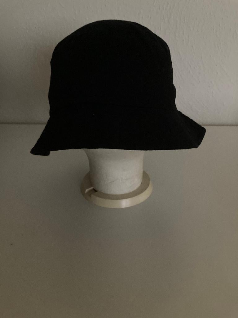 regenhoed dames zwart maat 58, Ophalen of Verzenden, Zo goed als nieuw, 58 cm (L, 7¼ inch) of meer, Hoed