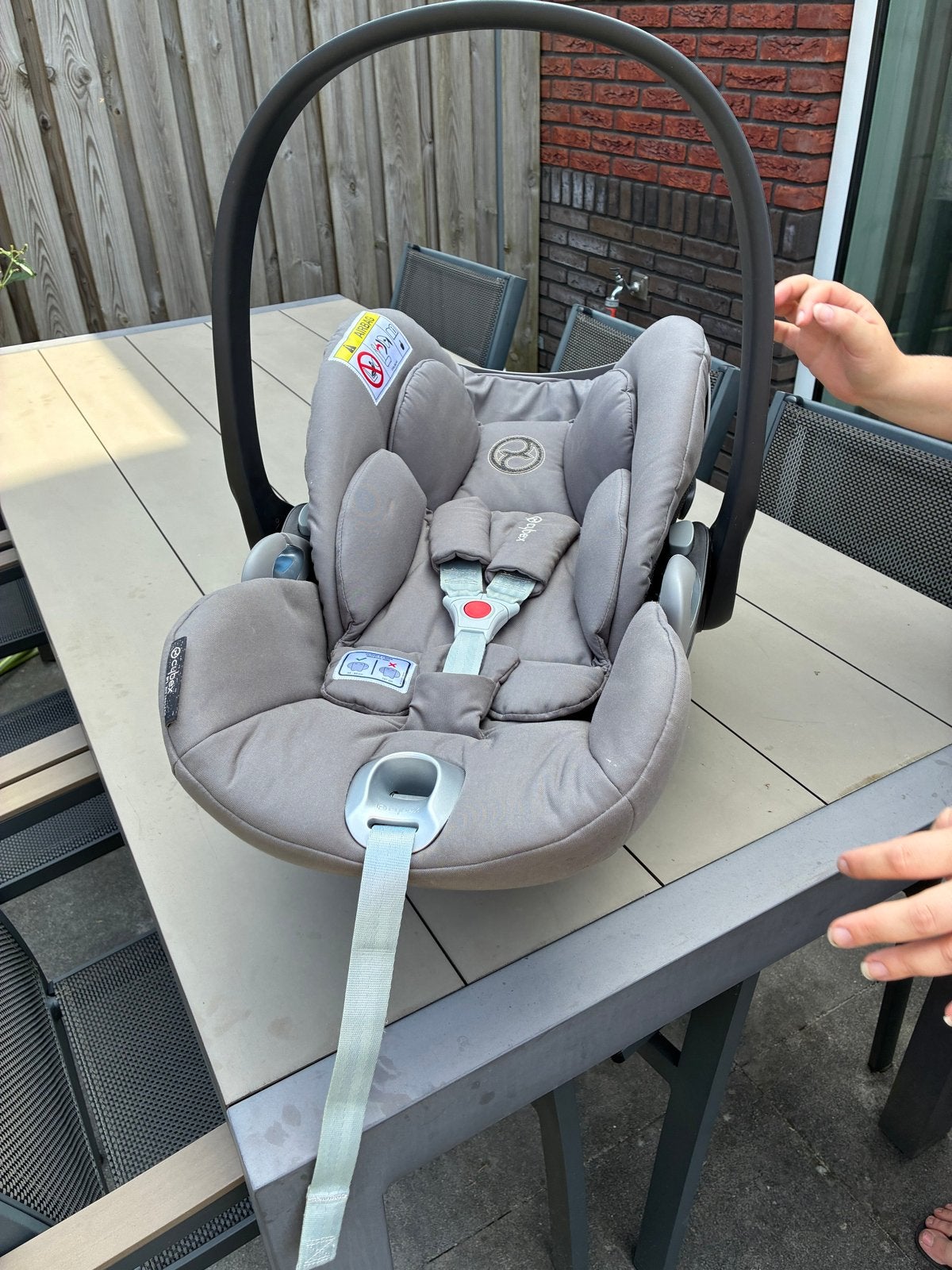 Cybex Cloud Z i-Size, 360, autostoel met Isofix base, Gebruikt, Slaapstand, Isofix, 0 t/m 13 kg