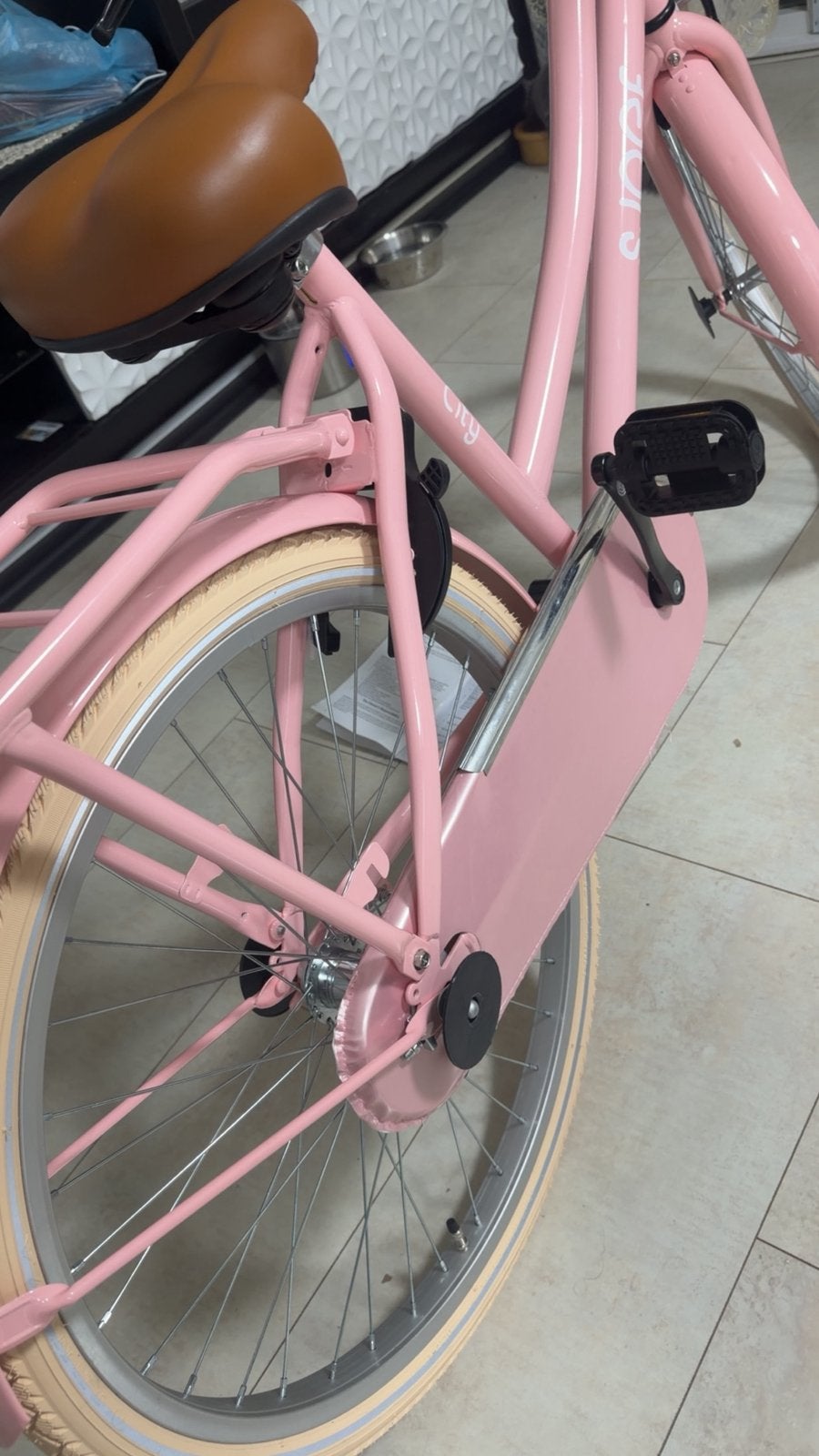 Foto 10 van SJOEF 24 inch meisjesfiets roze – nieuw, nooit gebruikt