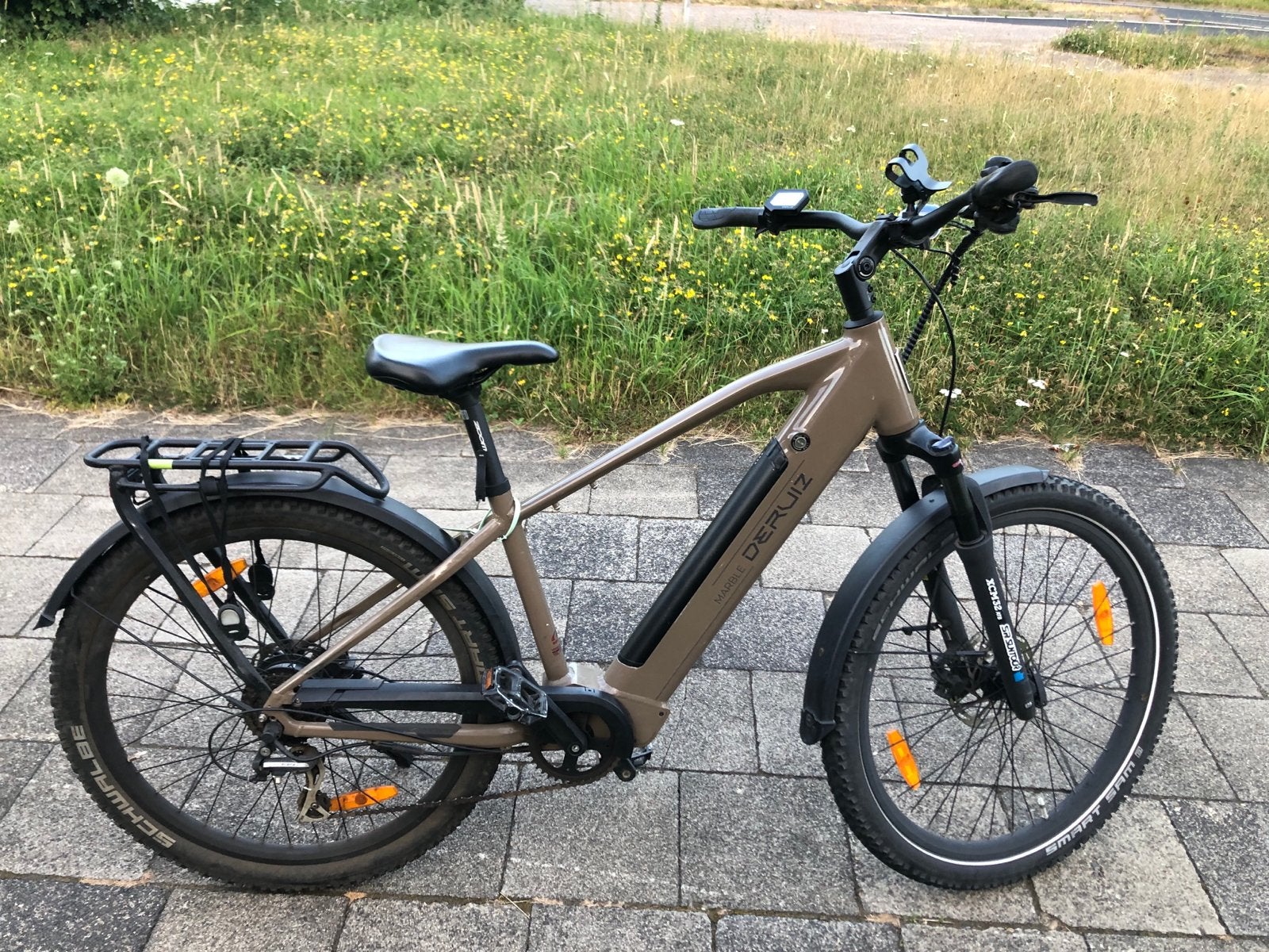 Deruiz elektrische fiets - Zo goed als nieuw, Fietsen en Brommers, Elektrische fietsen, Zo goed als nieuw, 51 tot 55 cm, 50 km per accu of meer