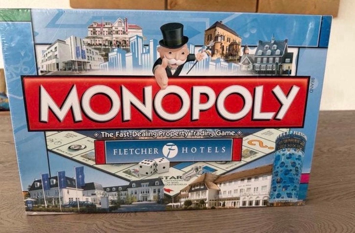 Monopoly Fletcher Hotels Editie - nieuw, Drie of vier spelers, Ophalen of Verzenden, Nieuw