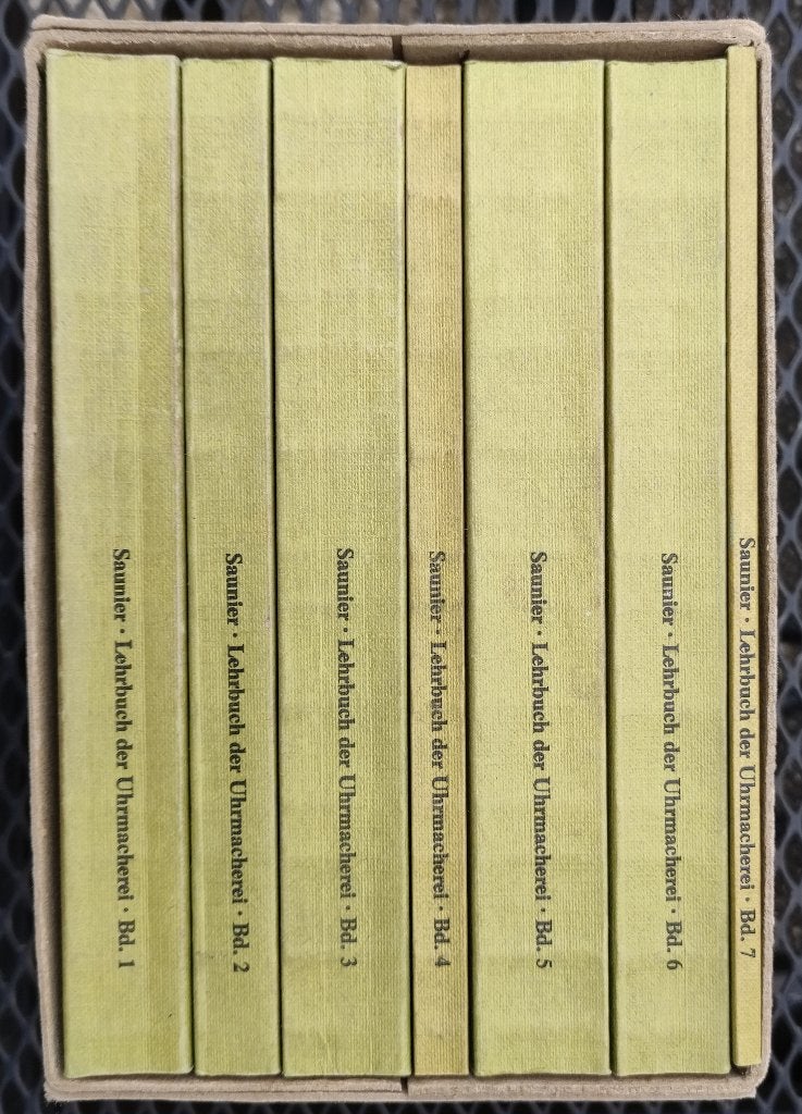 Saunier, Claudius: Lehrbuch der Uhrmacherei. Boek, Ophalen of Verzenden