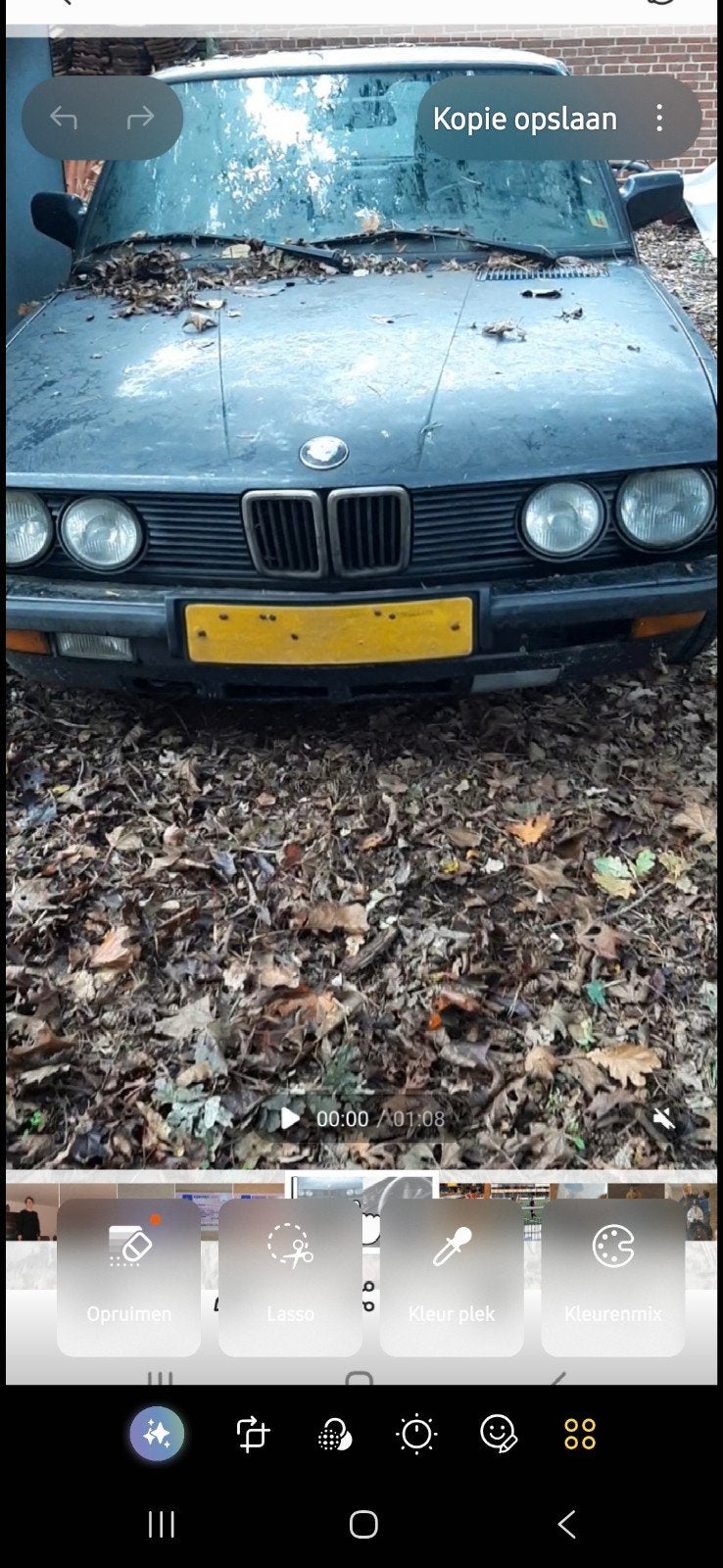 Bmw e28 2.4td, intresse-peiling., Auto's, Zwart, Blauw, 6 cilinders, Te koop