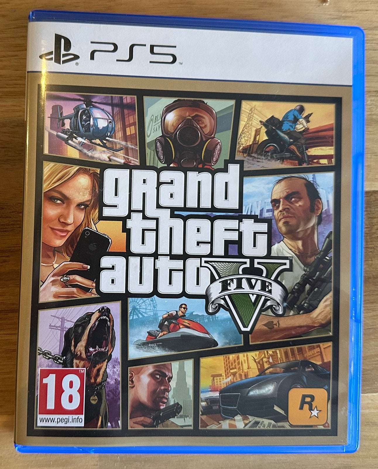 Grand Theft Auto V / Grand Theft Auto 5 spel PlayStation 5, Avontuur en Actie, Online, Vanaf 18 jaar, 1 speler