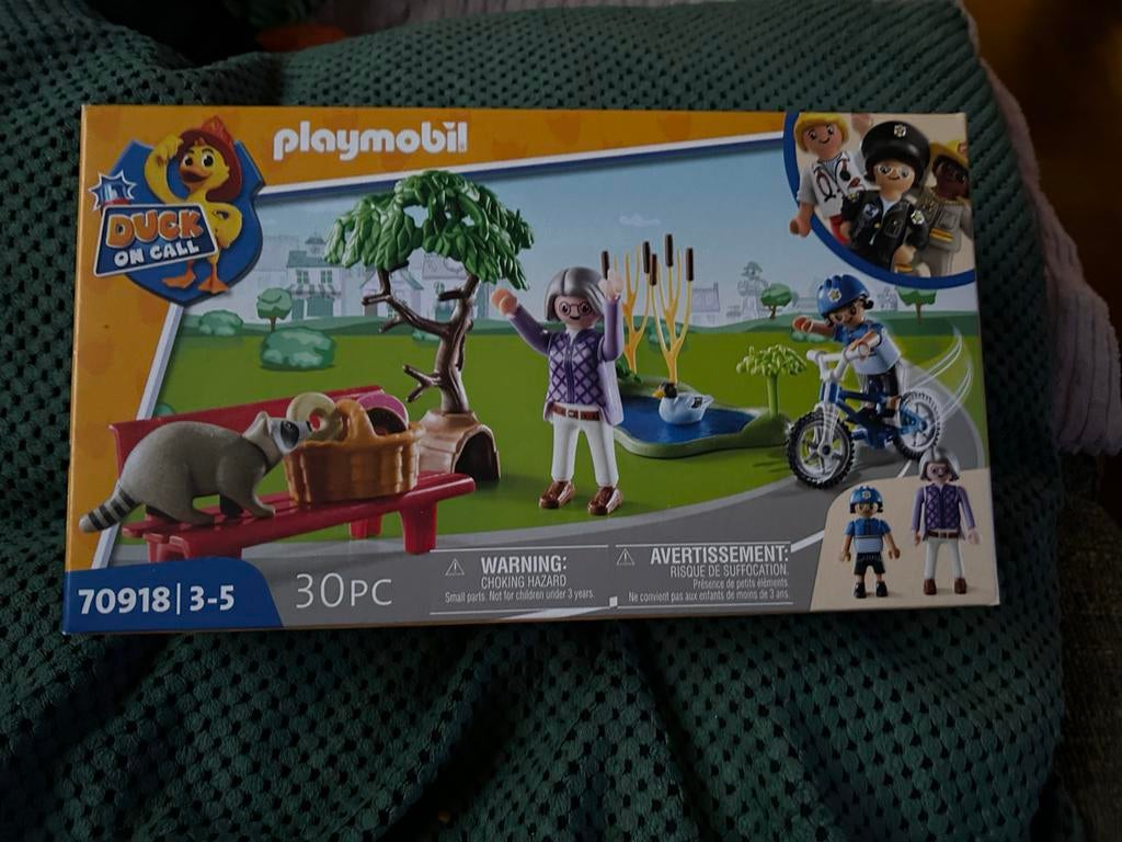 Playmobil Duck on Call 'Het Park' 70918 - Nieuw en Ongeopend, Ophalen of Verzenden, Nieuw, Complete set