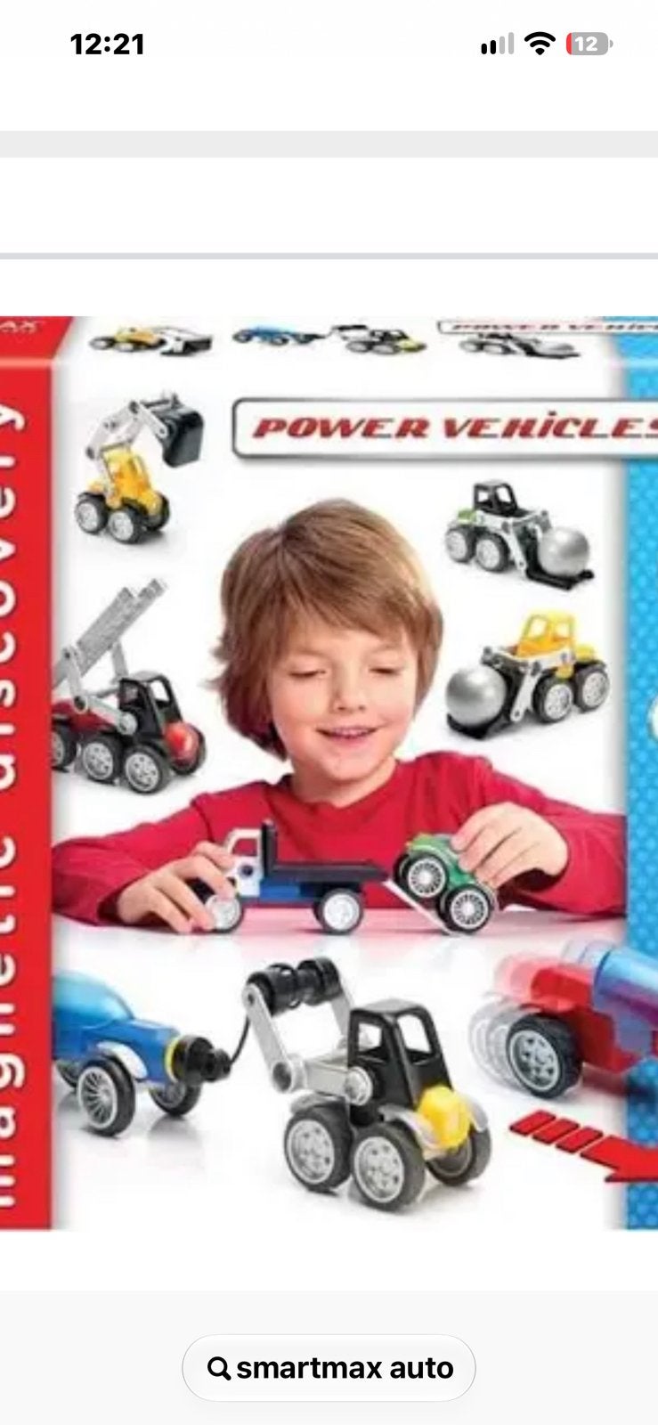 Smartmax power vehicles auto,s, Ophalen of Verzenden, Gebruikt, Jongen of Meisje