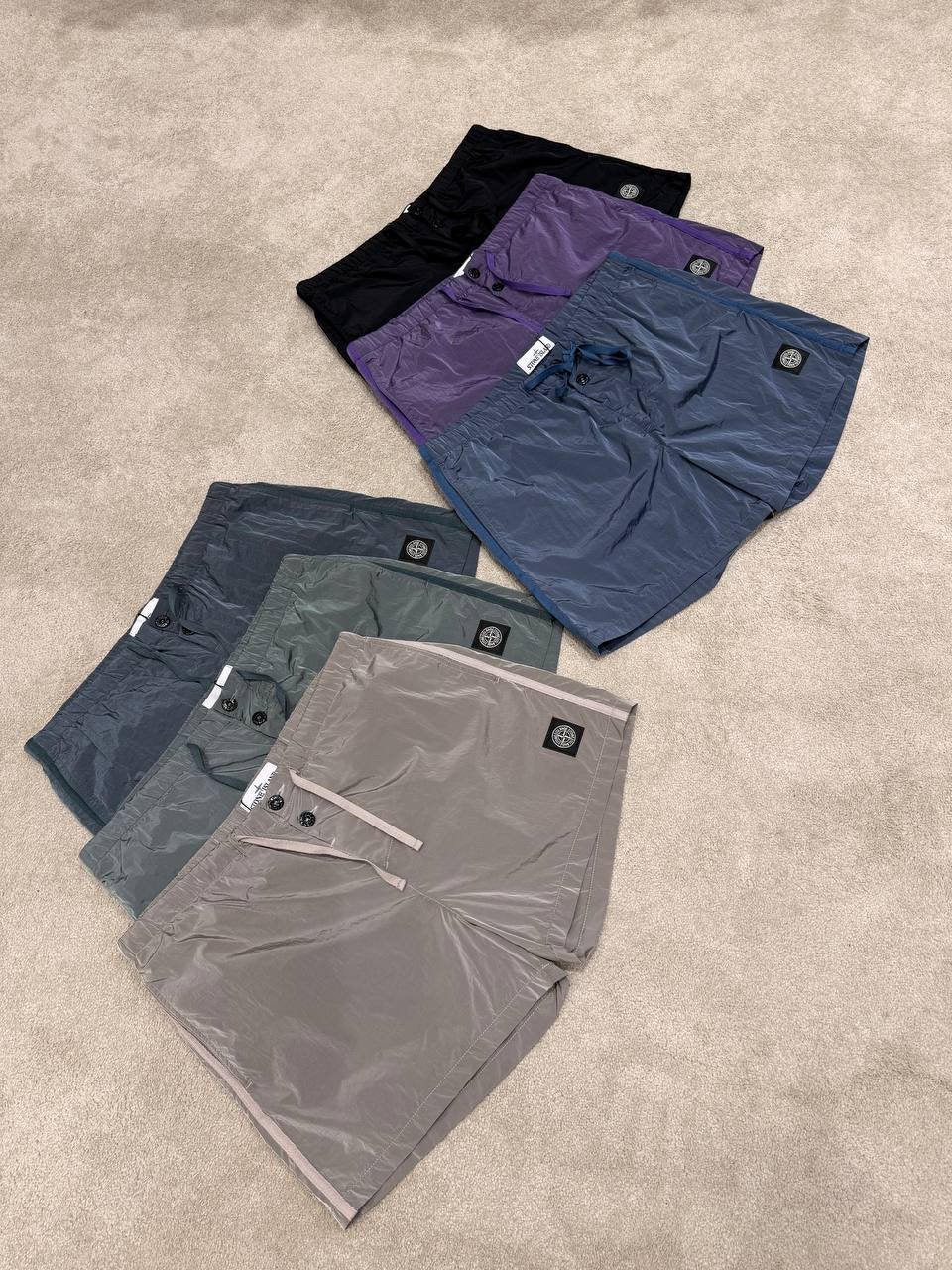 Stone island zwembroek, Verzenden, Maat 46 (S) of kleiner, Blauw, Zwemshort