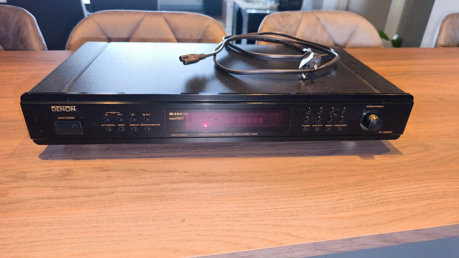 Denon fm tuner, Ophalen of Verzenden, Gebruikt