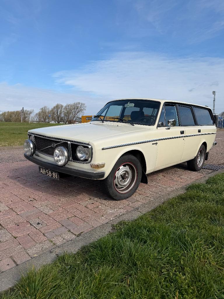 Volvo 145 2.0 DL 1972 Wit, Auto's, 4 cilinders, 82 pk, Wit, Stationwagon