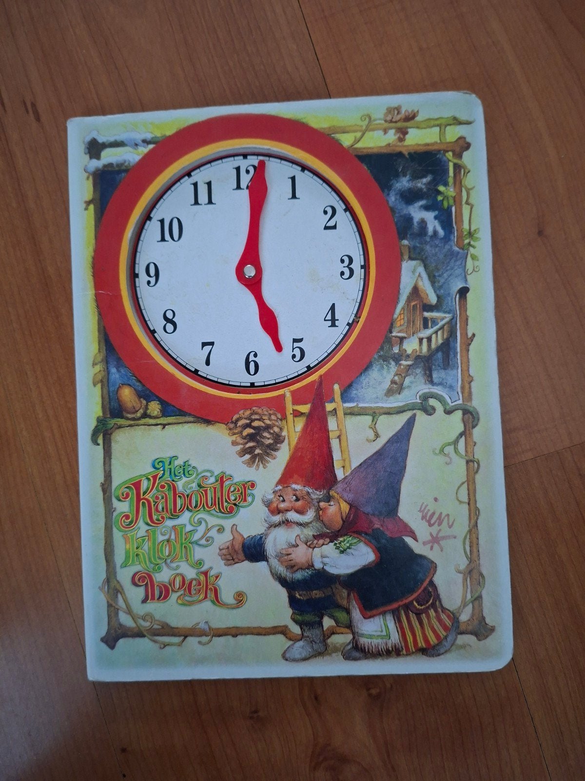 Het Kabouter Klok Boek - Leer klokkijken met kabouters, Boeken, Ophalen of Verzenden, Rien poortvliet-kok