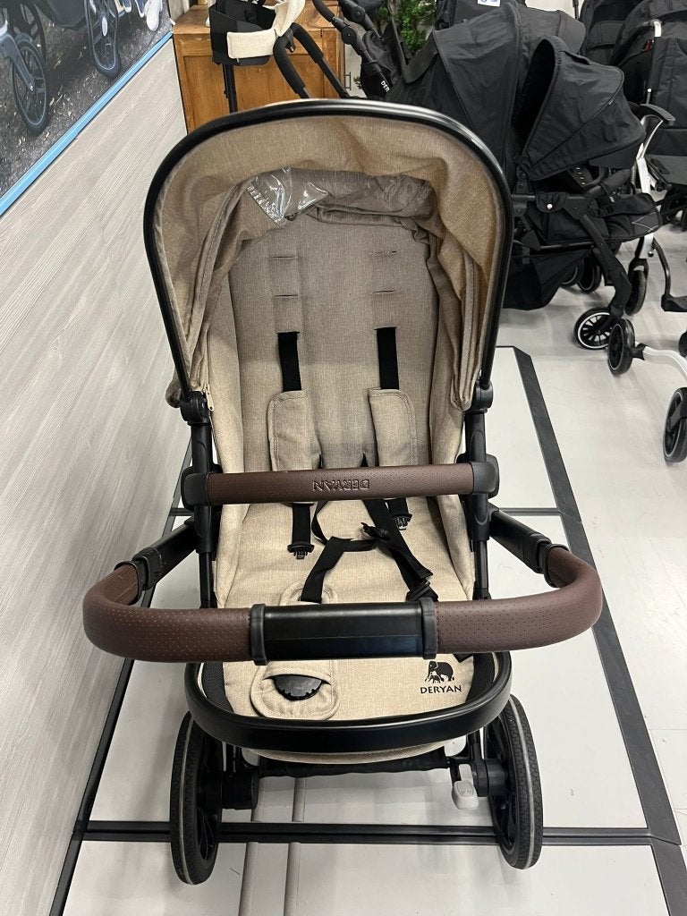 Evy v2 Duo Kinderwagen Nougat 2 in 1, Kinderen en Baby's, Buggy's, Deryan, Ophalen of Verzenden, Zo goed als nieuw, Deryan@deryan.com